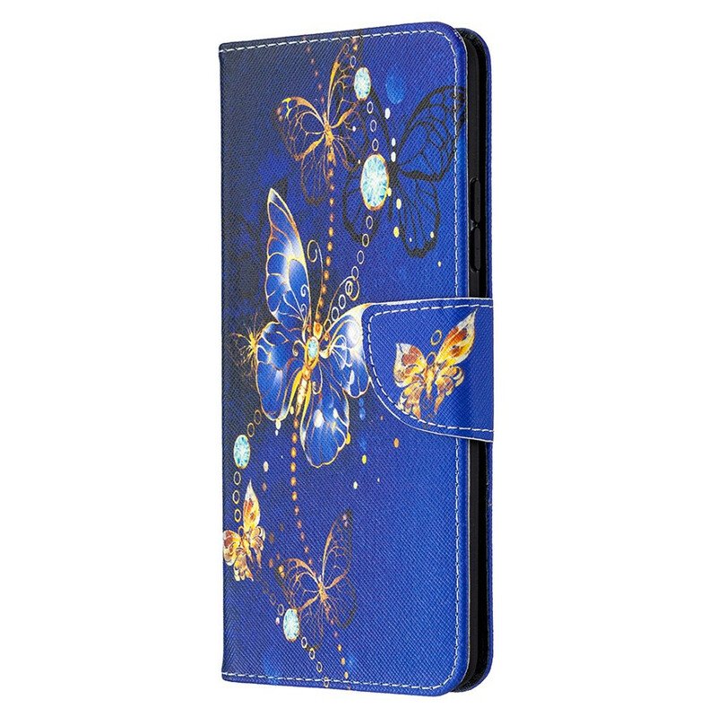 Etui Folio do Samsung Galaxy A42 5G Królowie Motyli